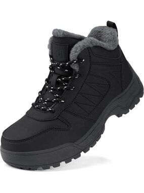 Women's Winter Snow Boot Anti Slip Warm Fur Lined Ankle Boots